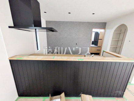 9号棟　キッチン（施工中）　【国立市東３丁目】／撮影日2026/08/30