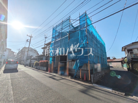 接道状況および現場風景　【八王子市北野町】／撮影日2026/04/03