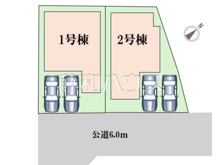 全体区画図　【春日市須玖南５丁目】