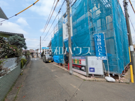 接道状況および現場風景　【西東京市泉町６丁目】／撮影日2026/03/30