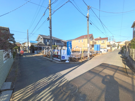 接道状況および現場風景　【西東京市泉町６丁目】／撮影日2026/03/05