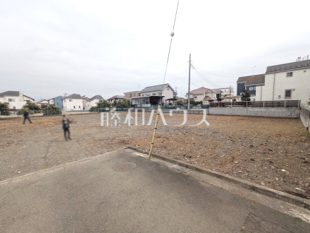 接道状況および現場風景　【立川市砂川町８丁目】／撮影日2026/03/02