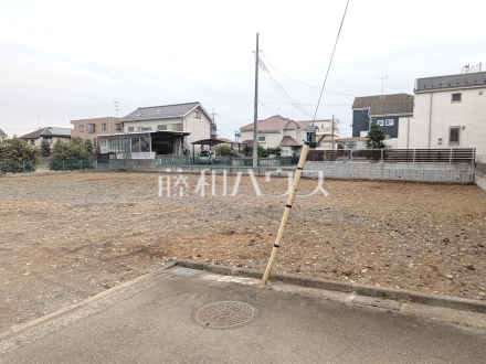 接道状況および現場風景　【立川市砂川町８丁目】／撮影日2026/03/02