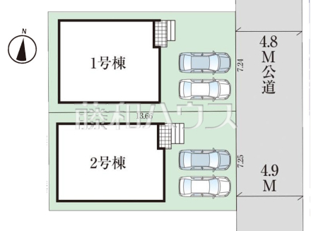 全体区画図　【福岡市城南区樋井川２丁目】