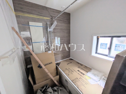 1号棟　浴室(施工中)　【福岡市城南区樋井川２丁目】／撮影日2026/05/21