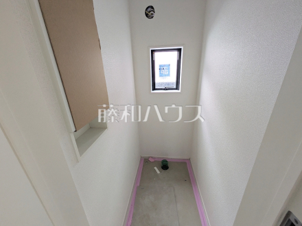 1号棟　トイレ(施工中)　【福岡市城南区樋井川２丁目】／撮影日2026/05/21