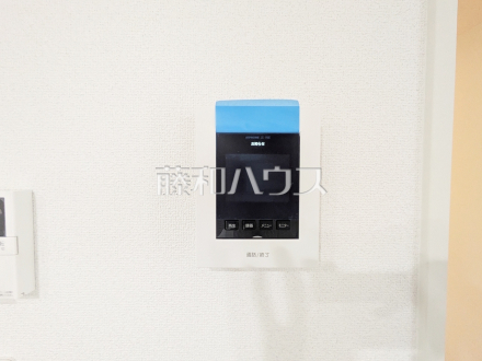 1号棟　TVモニター付きインターホン　【福岡市城南区樋井川２丁目】　訪問者がわかるTVモニター付インターホンは、お子様のお留守番にも活躍するかも？！／撮影日2026/05/30