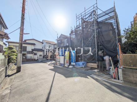 接道状況および現場風景　【日野市西平山５丁目】／撮影日2026/04/16