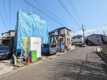 接道状況および現場風景　【小平市小川町１丁目】／撮影日2026/03/21