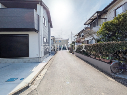 接道状況および現場風景　【新座市野火止３丁目】／撮影日2026/03/07