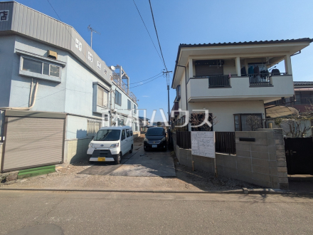 接道状況および現場風景　【清瀬市旭が丘３丁目】／撮影日2026/02/22