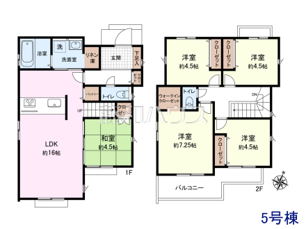 建物価格1500万円＋土地価格2390万円＝3890万円　
[参考プラン] 
建物価格：1,500万円（税込）　建物面積：100.61m&sup2;
