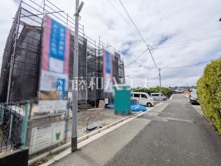 接道状況および現場風景　【三鷹市北野３丁目】／撮影日2026/04/27