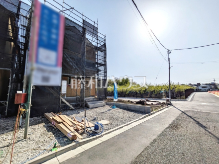 接道状況および現場風景　【三鷹市北野３丁目】／撮影日2026/04/11