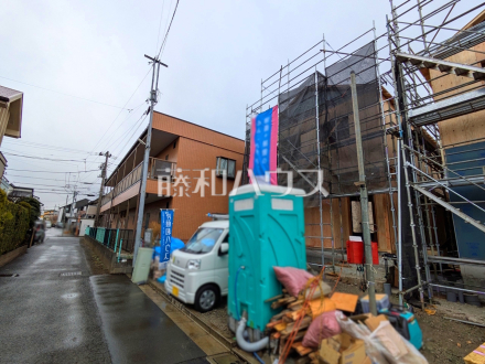 接道状況および現場風景　【三鷹市北野３丁目】／撮影日2026/03/20