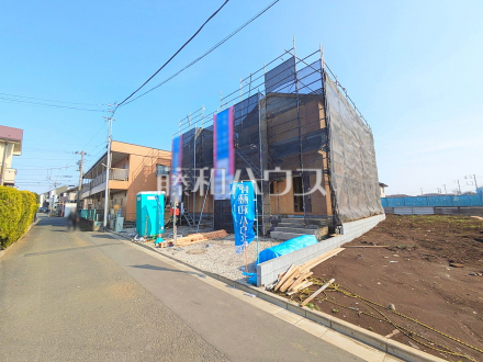 接道状況および現場風景　【三鷹市北野３丁目】／撮影日2026/03/28