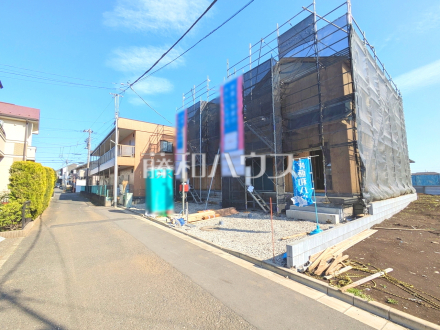 接道状況および現場風景　【三鷹市北野３丁目】／撮影日2026/04/03