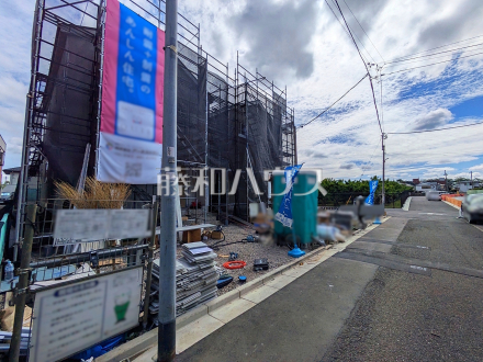 接道状況および現場風景　【三鷹市北野３丁目】／撮影日2026/05/07
