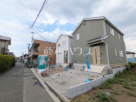接道状況および現場風景　【三鷹市北野３丁目】／撮影日2026/05/14