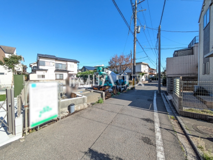 接道状況および現場風景　【西東京市南町２丁目】／撮影日2026/04/02
