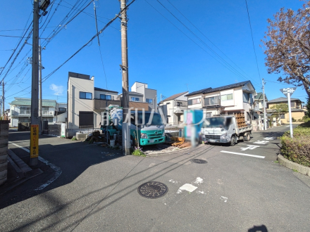 接道状況および現場風景　【西東京市南町２丁目】／撮影日2026/04/02