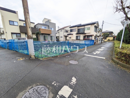 接道状況および現場風景　【西東京市南町２丁目】／撮影日2025/12/25