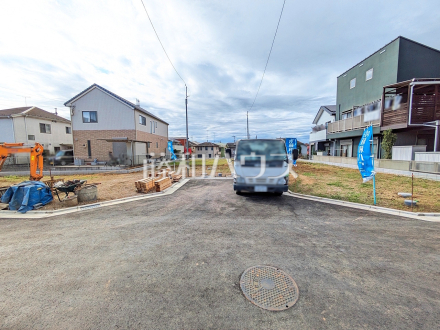 接道状況および現場風景　【東村山市野口町３丁目】／撮影日2026/10/22