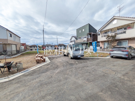 接道状況および現場風景　【東村山市野口町３丁目】／撮影日2026/10/22