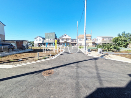 接道状況および現場風景　【東村山市野口町３丁目】／撮影日2026/10/01