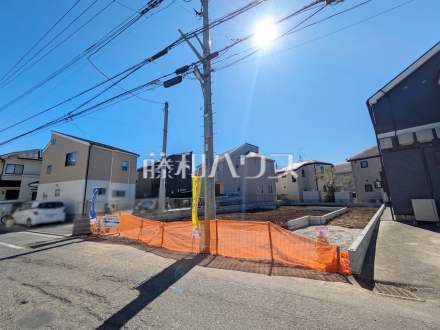 接道状況および現場風景　【調布市染地２丁目】／撮影日2026/03/14