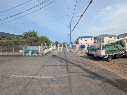接道状況および現場風景　【春日井市町屋町】／撮影日2026/05/02