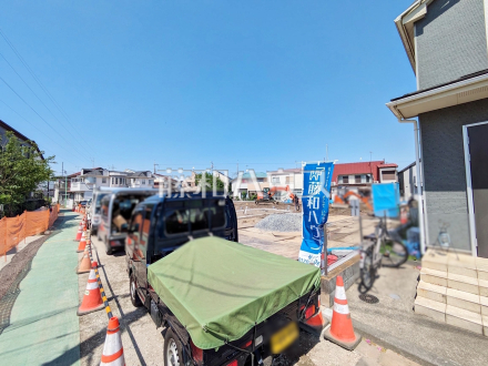 接道状況および現場風景　【狛江市駒井町３丁目】／撮影日2026/05/02