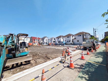 接道状況および現場風景　【狛江市駒井町３丁目】／撮影日2026/05/02