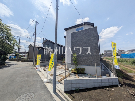 1号棟　接道状況および現場風景　【清瀬市下宿１丁目】／撮影日2026/04/26