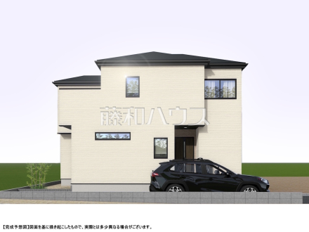 8号棟　完成予想図（外観）　【新座市野火止３丁目】