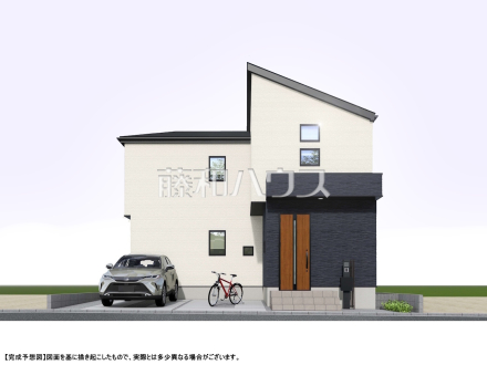10号棟　完成予想図（外観）　【新座市野火止３丁目】