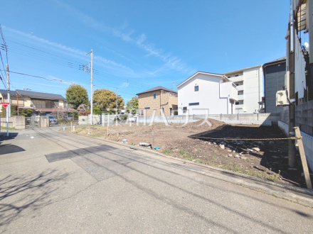 接道状況および現場風景　【八王子市平岡町】／撮影日2026/04/03
