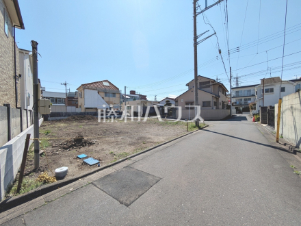 接道状況および現場風景　【八王子市平岡町】／撮影日2026/04/03