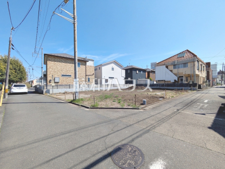 接道状況および現場風景　【八王子市平岡町】／撮影日2026/04/03