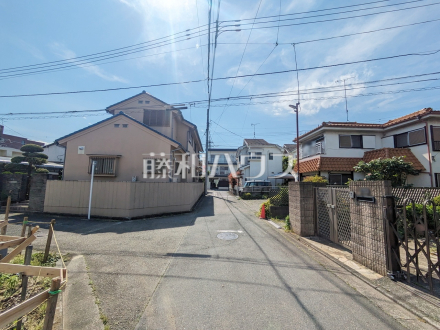 接道状況および現場風景　【八王子市平岡町】／撮影日2026/05/02