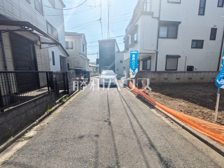 接道状況および現場風景　【新座市栄５丁目】／撮影日2026/05/15