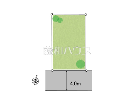 全体区画図　【新座市栄５丁目】