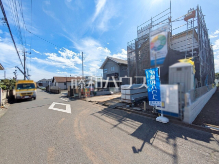 接道状況および現場風景　【小平市仲町】／撮影日2026/05/09