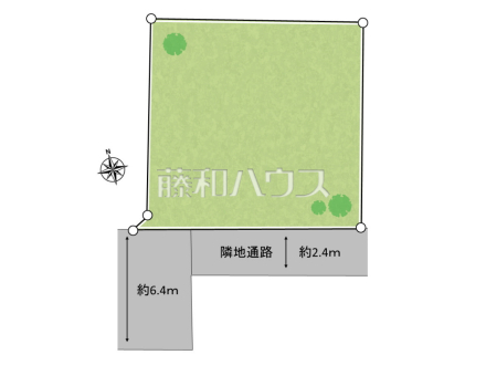 区画図　【小金井市中町１丁目】