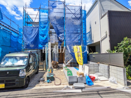 1号棟 外観/ ここに住む方を想像して、着々と建築しております! 【練馬区南田中1丁目】/撮影日2026/08/08