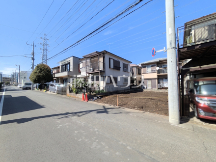 接道状況および現場風景　【八王子市高倉町】／撮影日2026/04/03