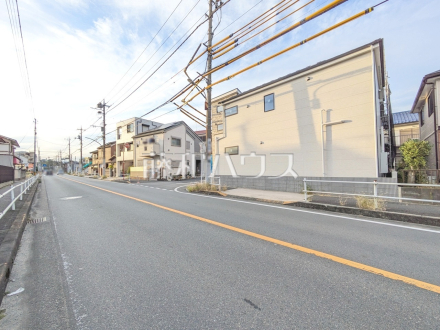 接道状況および現場風景 【八王子市上野町】/撮影日2026/10/16