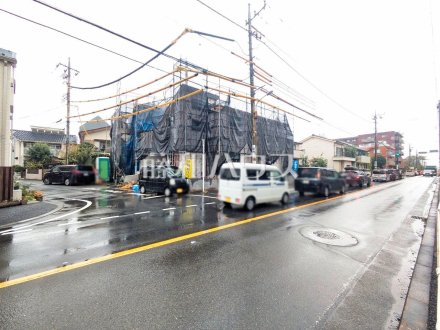 接道状況および現場風景 【八王子市上野町】/撮影日2026/09/26