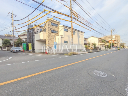 接道状況および現場風景 【八王子市上野町】/撮影日2026/10/16
