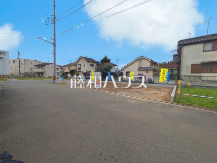 接道状況および現場風景　【日野市豊田３丁目】／撮影日2026/04/09